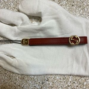 Gucci keychain/ cellphone strap